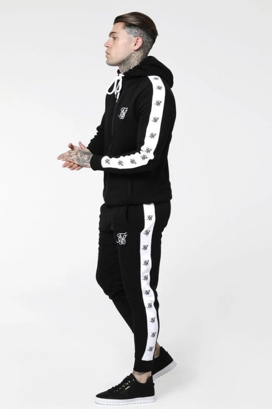 Siksilk zip through sportswear tracksuit.