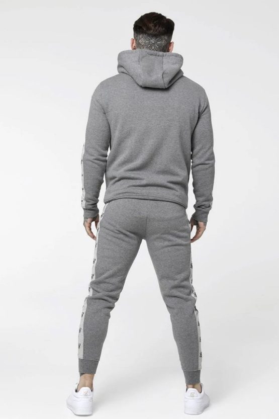 Siksilk inset zip through Hoodie tracksuit men - Image 2