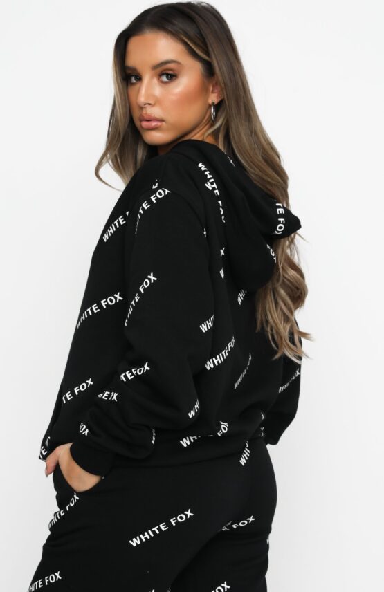 Whatever You Want Oversized Hoodie Black (sh-137) - Image 2