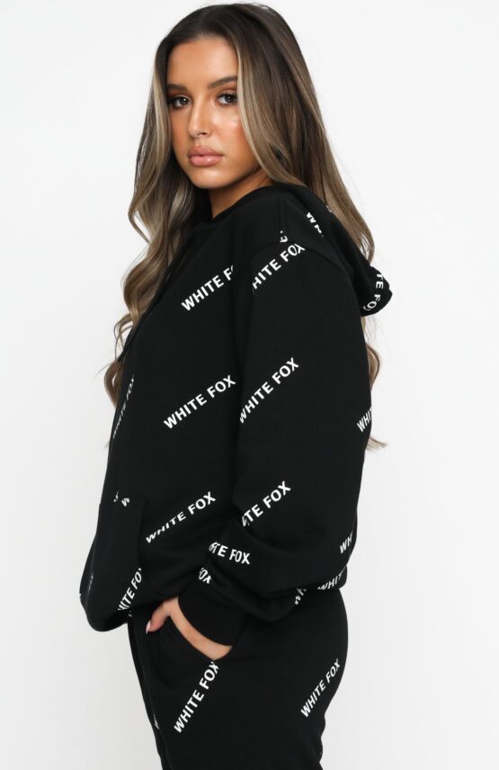 Whatever You Want Oversized Hoodie Black (sh-137) - Image 3