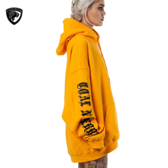 Yellow N Black Trap Hoodie (sh-146) - Image 3