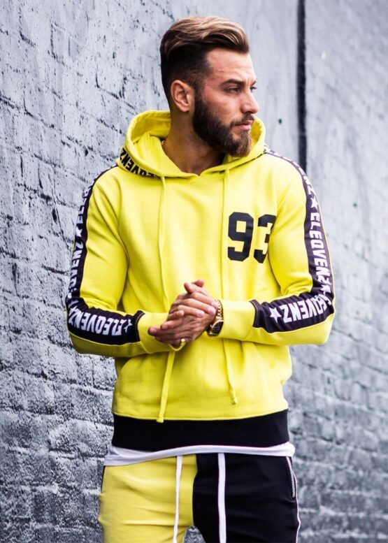 Hyper hoodie - Yellow (SH-55) - Image 4